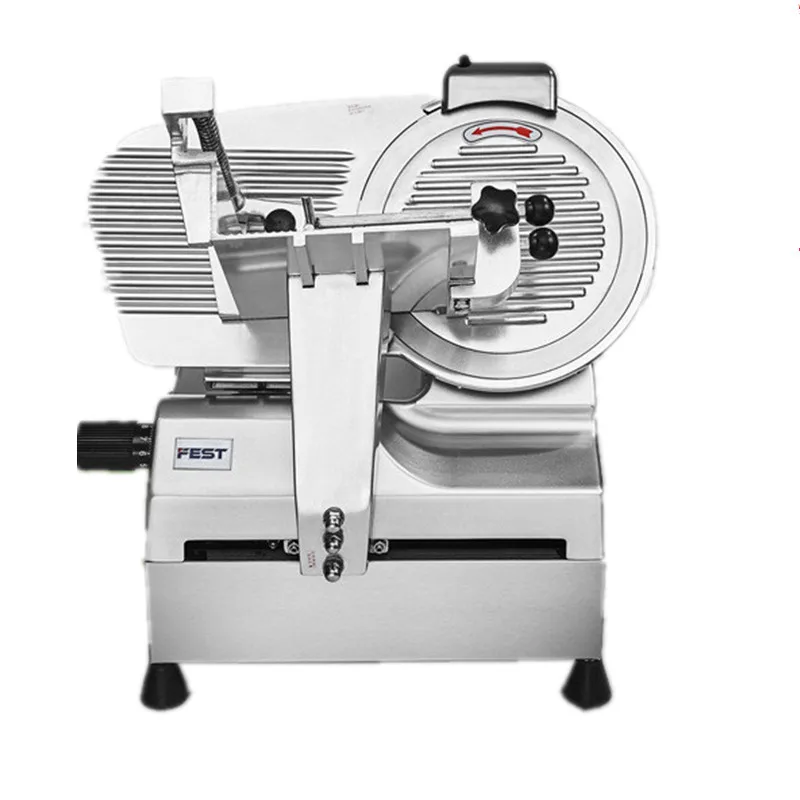 electric mutton roll slicer small frozen beef slicer meat slicer household meat slicer meat cutter artifact Industrial Frozen Meat Fish Beef Ham Slicer Automatic Cutting Machine Meat Slicer Cutter Electric 0-18mm Thickness 59*47*72cm 57