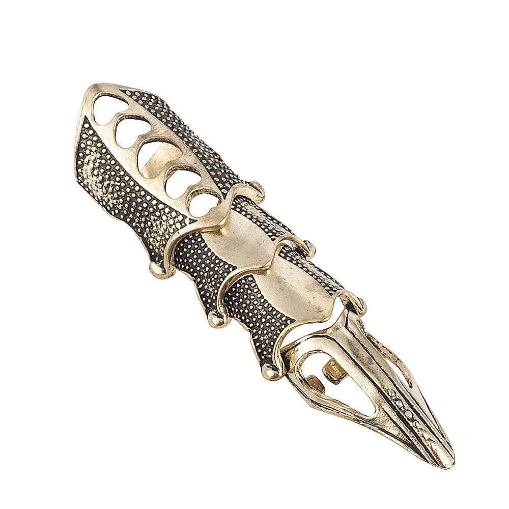 Men boys punk gothic rock finger rings gold cosplay DIY finger ring,jewelry accessories