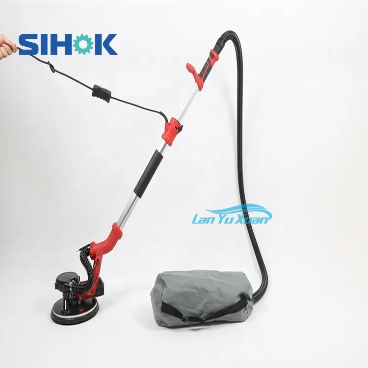 Hot selling electric wall concrete grinding machine long rod ceiling dry sander dust-free  grinder jackhammer breaker clay spade cutter long shovel chisel extra wide pointed chisel tipped jack concrete chisel tool w box