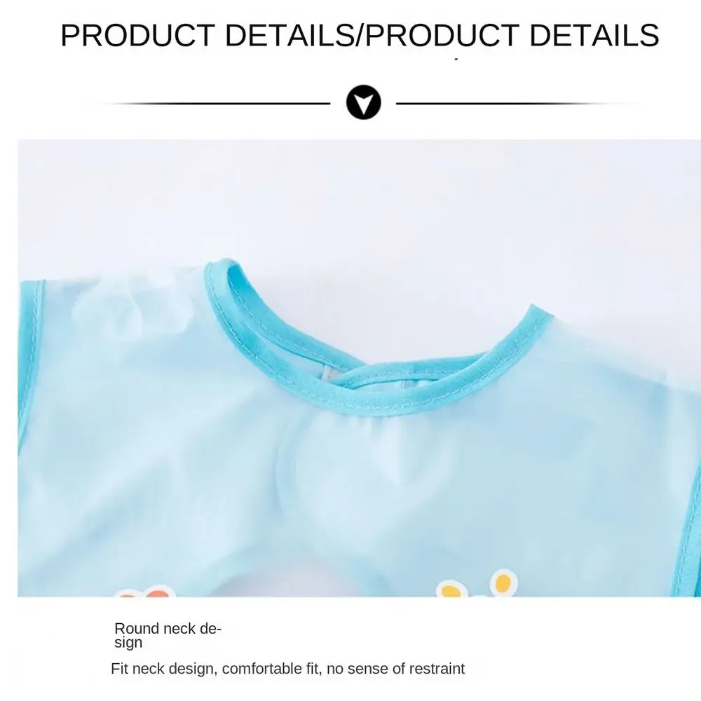 Animal Pattern Baby Feeding Bib Waterproof Sleeveless Sleeveless Bibs Bear Comfortable Saliva Towel Burp Apron