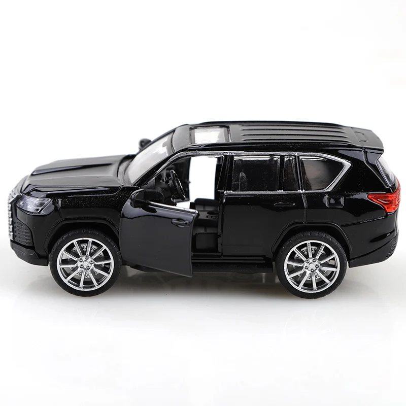 (Beutel) 1:36 Legierung SUV Modell LX570, Offroad-Pull-Back-Auto, Off-Road-Pull-Back-Auto aus Legierung, cooles Legierungsauto – Detail 9