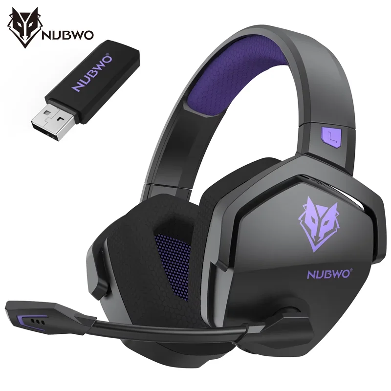 Noise Cancelling Wireless Gaming Headphones With Mic For Mobile