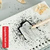 100/50Pcs/set Pencil HB Natural Hexagon Wooden Pencils for Children Painting Drawing Sketch Writing Stationery School Supplies 4