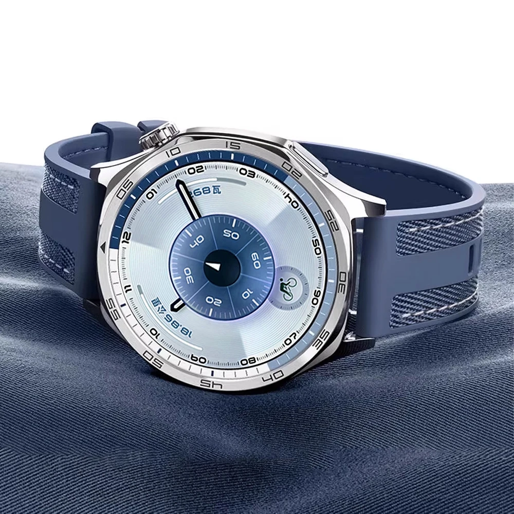 Versatile Nylon + Silicone Watch Strap - 18mm/22mm Bracelet