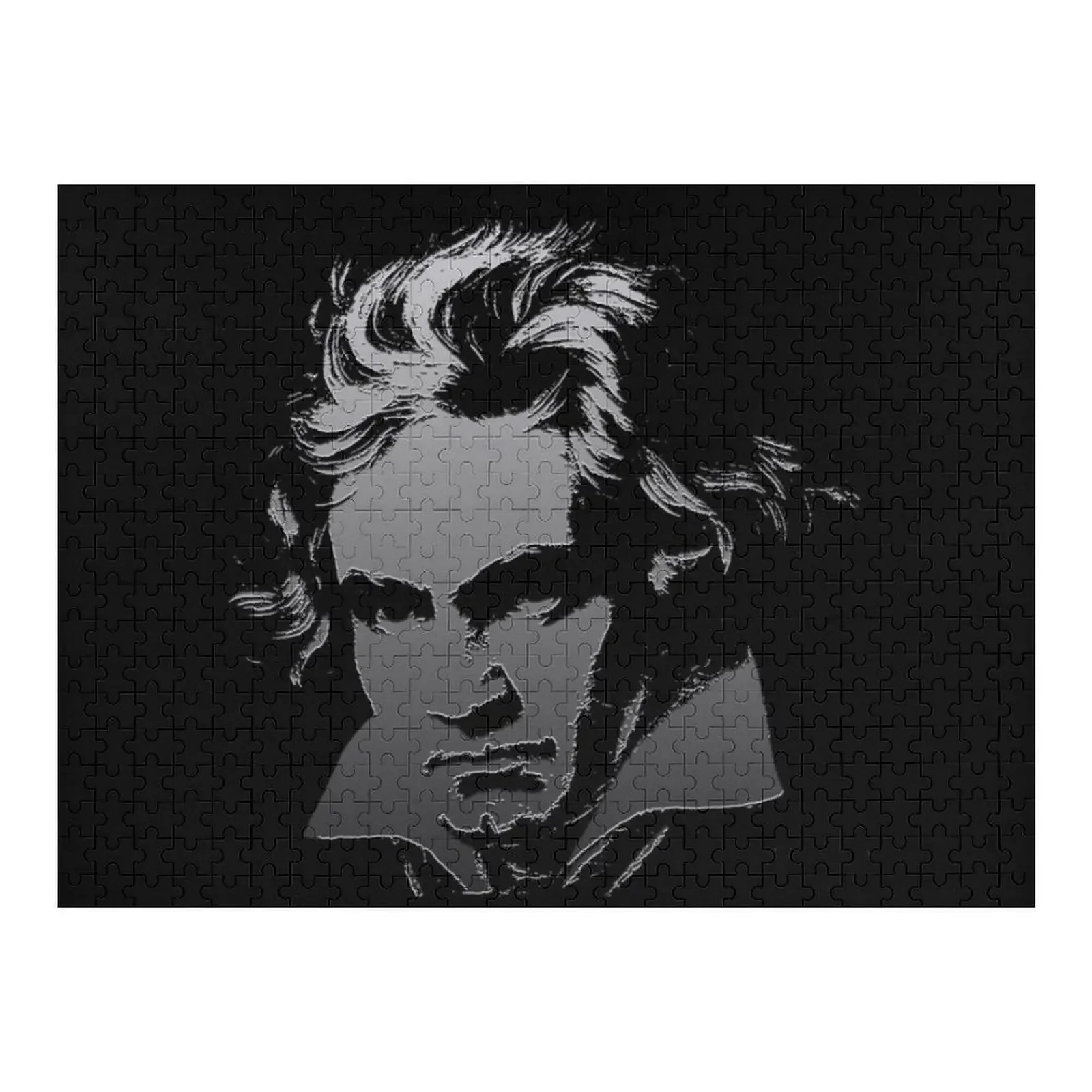 Beethoven dark Jigsaw Puzzle Game Children Christmas Toys Personalized Name Custom Gifts Puzzle