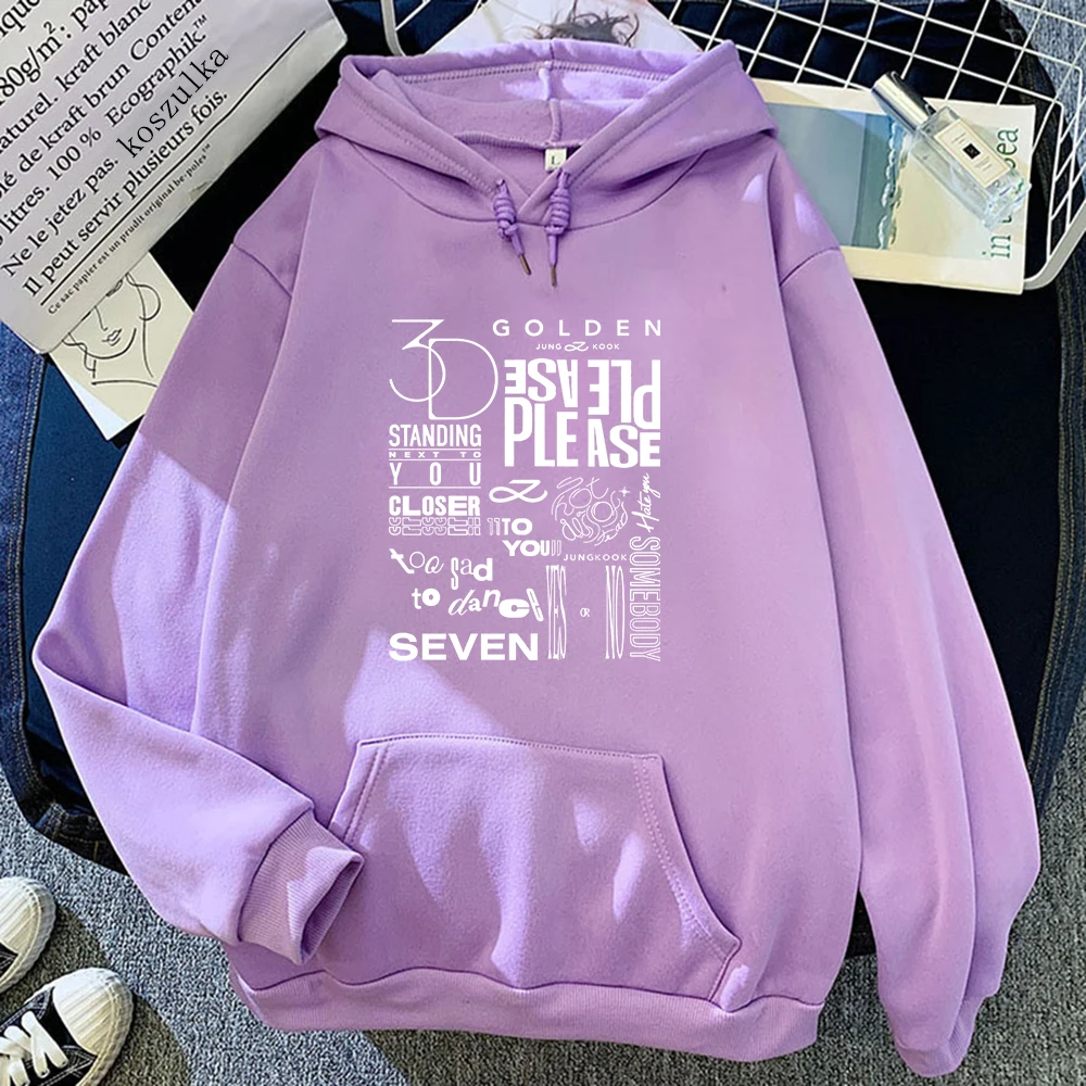 Jungkook I Purple You Sweatshirt BTS ARMYST Jungkook Hoodie – Kpop