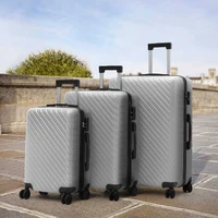 【Sheonly】Lightweight Hardside Travel Suitcase with Spinner Wheels, 24"