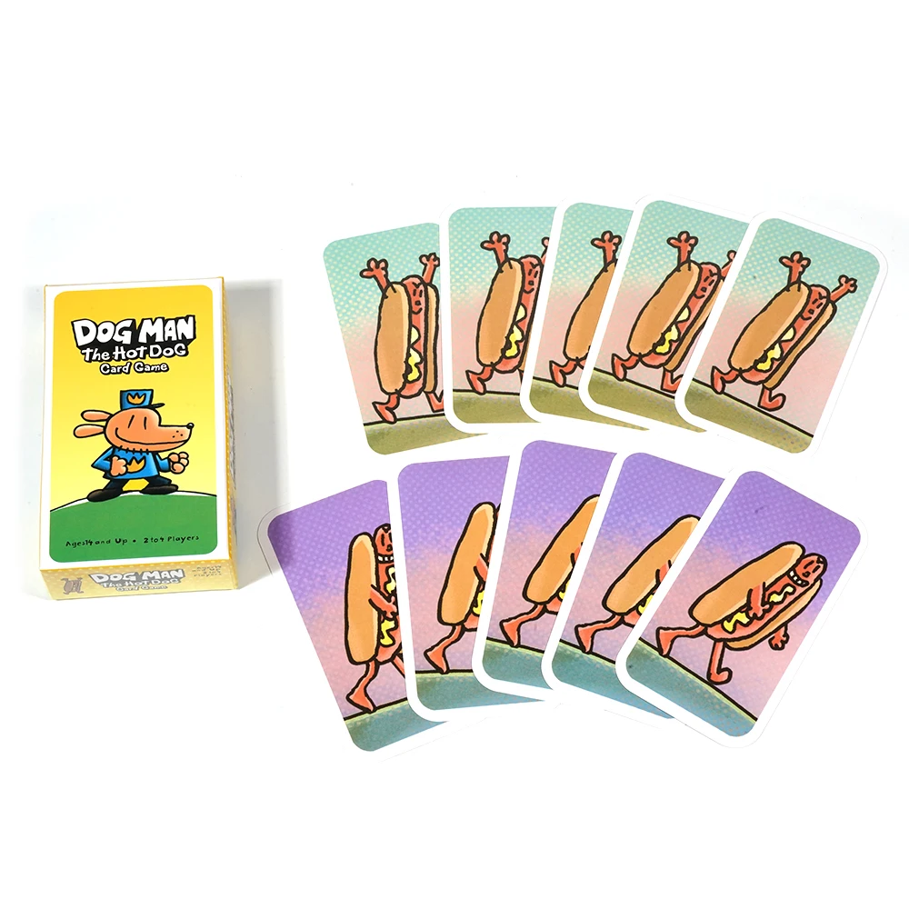 Dog Man Hot Dog Card Game The Fast and Frenzied Collection Game for Kids Featuring Art from the Dog Man 5