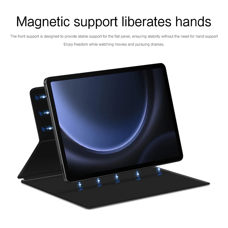 Magnetic Flip Stand Cover for Tablets - Enhanced Protection with Smart Features