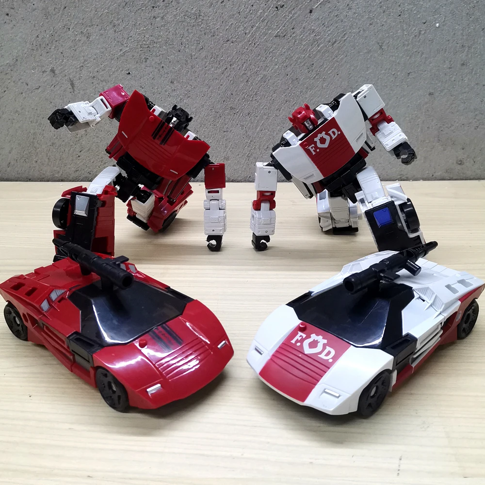 AOYI BMB Car Transformation Toys Sideswipe Red Alert SS78