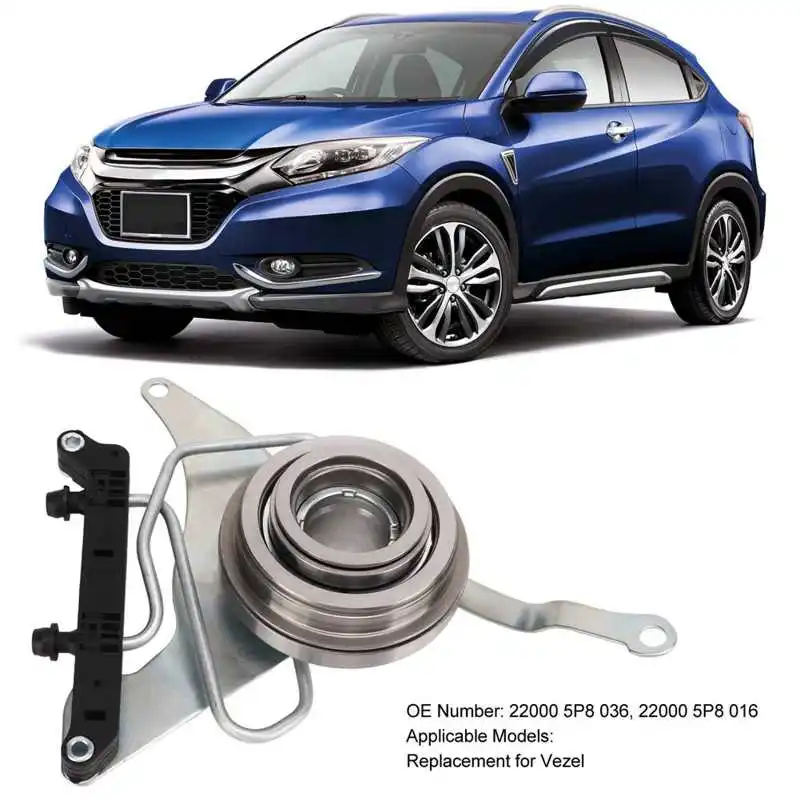 Car Clutch Release Bearing 22000 5P8 016 Impact Resistant Strong Strength Replacement For Vezel 22000 5P8 036 Stainless Steel Bearing
