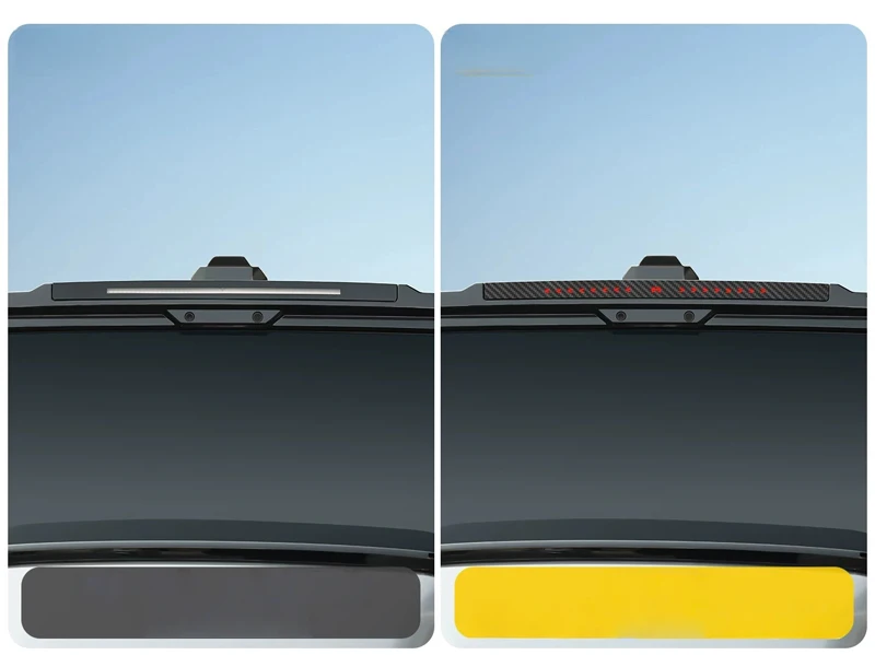 동풍 M-히어로 M817 2025-2026 개조 차량용 후면 개인 맞춤형 경고 반사 스티커, 자동차 하이 브레이크 라이트 스티커