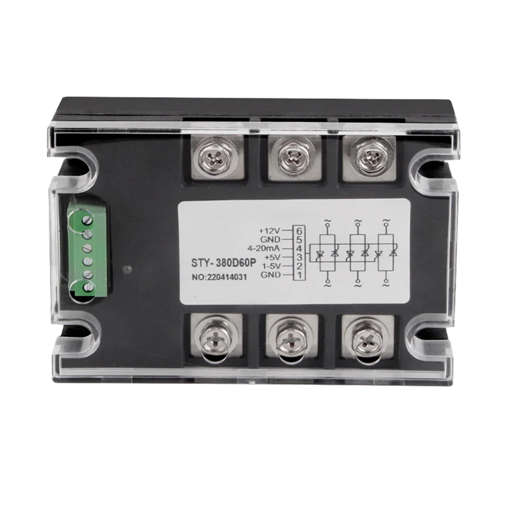 Industrielle Automatisierung AC-Spannungsregulierungsmodul Dreiphasiges AC-Modul Galvanisierte Grundplatte Schnelle Wärmeableitung – Detail 2