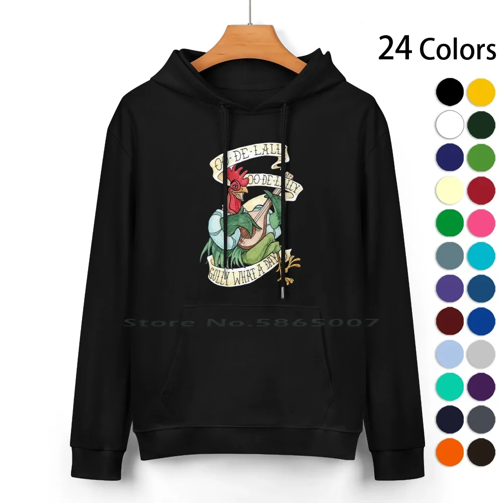 

Oo De Lally Pure Cotton Hoodie Sweater 24 Colors Fox Robin Hood 80s 70s Animation Animated Kids Film Fairy Tail Folk Tale Furry