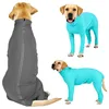 Long-Sleeved One-piece Pet Pajamas 4-Legged Pet Clothing Post-Surgery Recovery Shirt Dog Anxiety Relief Outdoor Pet Clothing 1
