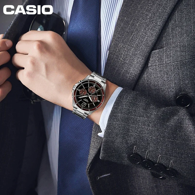 스타일과 기능의 완벽한 조화를 이룬 Casio MTP-1374D 시계