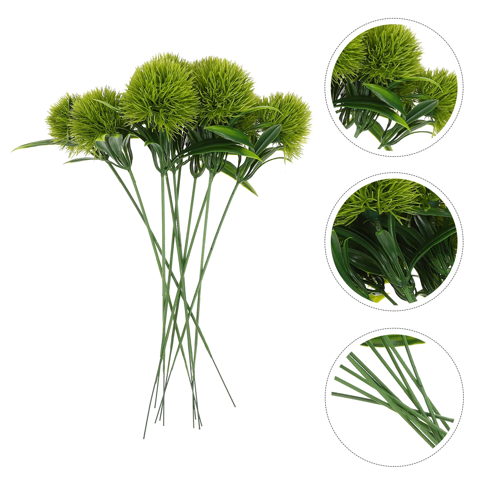 

10 Pcs Artificial Dandelion Elegant Fake Flowers Simulated Dandelions Wedding Decorations Faux for