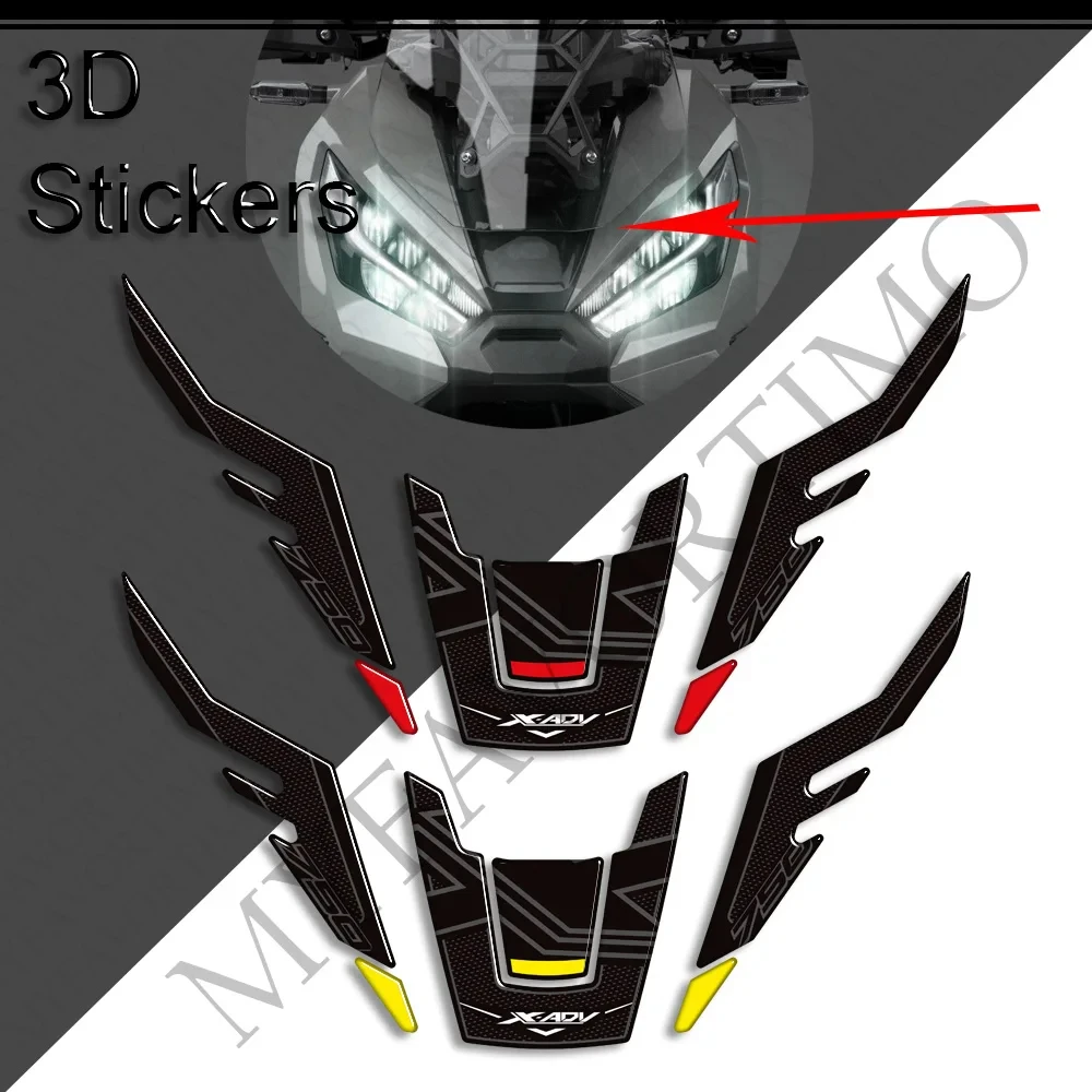 Honda X-ADV XADV X ADV 750 2021 2022 2023 2024 ȣ ũ е ٿ , 3D ƼĿ Į ٵ   