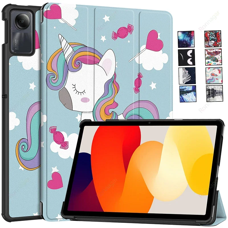 Adorable Unicorn Hard Cover for 11-Inch Tablet - Painted PC Back Shell