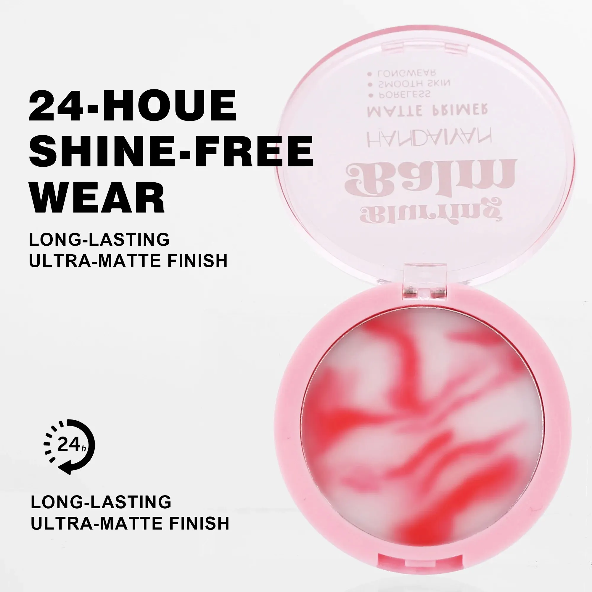 Setting Powder Concealer Powder Light Mist Waterproof Oil Control Matte Concealer Setting Cream with Puff