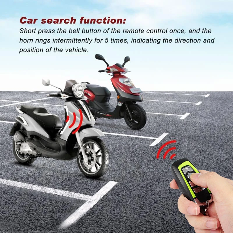 Motorcycle immobilizer alarm system
