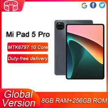 Global Version Tablet Mi Pad 5 Pro 8GB+256GB 11 Inch LED Screen Snapdragon 860 4 Stereo Speakers MI Windows Tablet Pc Android 10