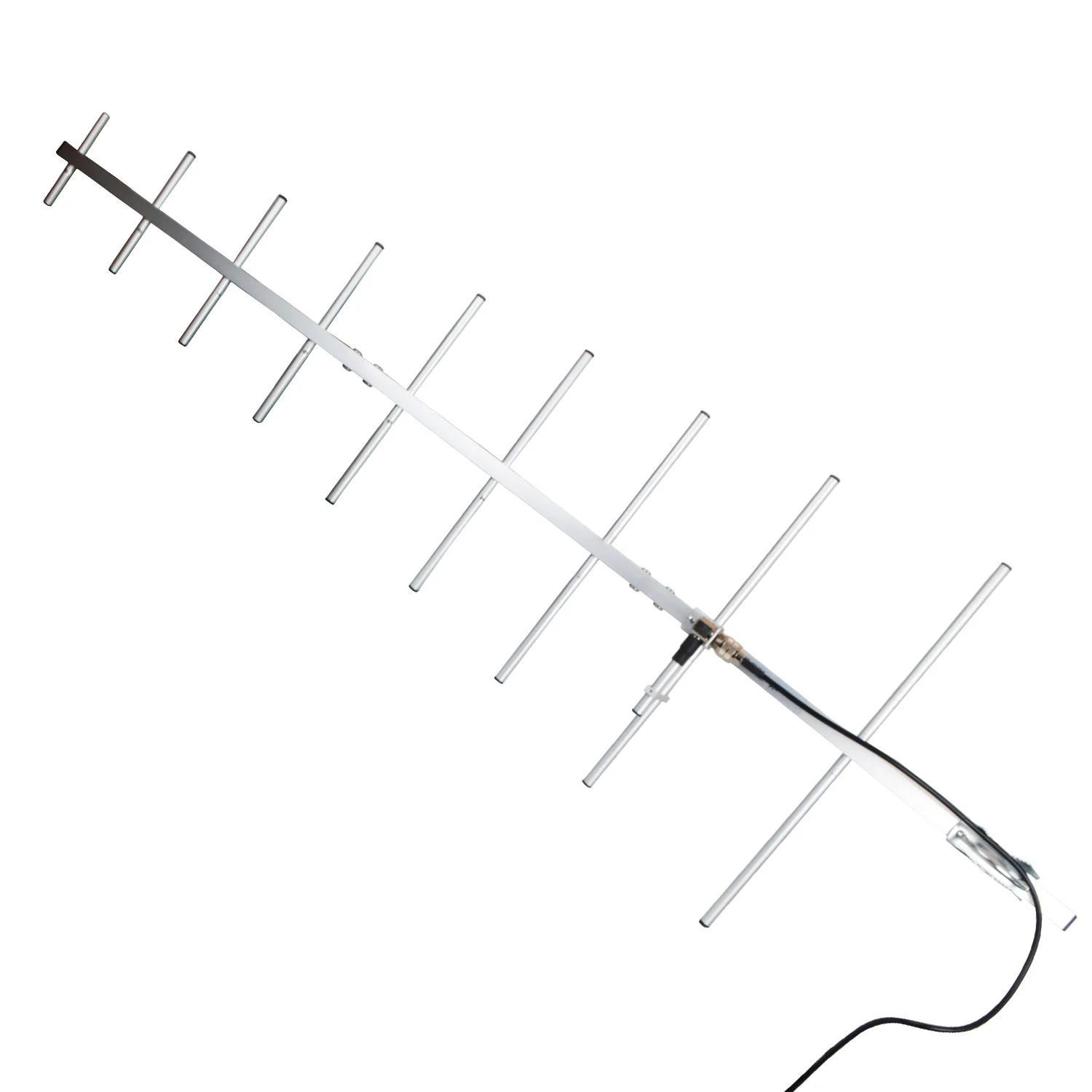 nine-elements-high-gain-uhf-430-450mhz-13db-150watt-walkie-talkie-yagi-gamma-antenna-so239-connector-1180mm-boom-length