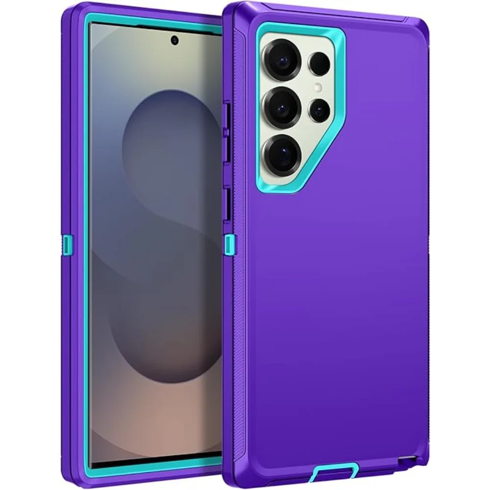 Elite Military-Grade Shockproof Case with Matte Anti-Drop Camera Protection