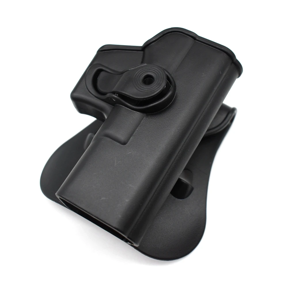 Tactical Defense Retention Gun Holster with Double Magazine Pouch