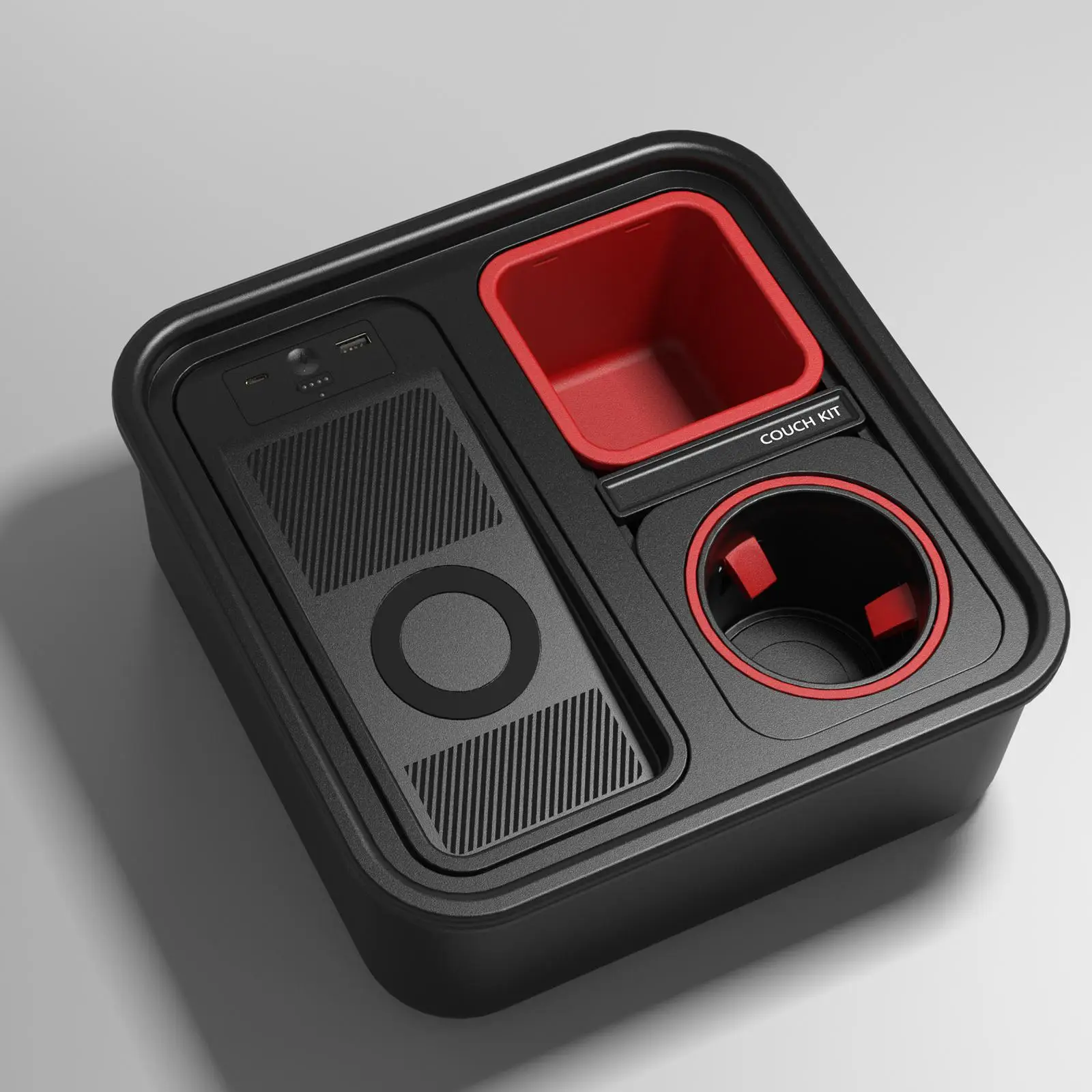 CupHolderSelfBalancingAttachableSofaTrayBaseforBedRemote