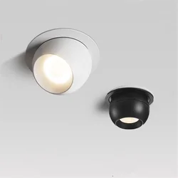 Enhanced Rotating LED Downlights - Anti - Glare COB Ceiling Lamp (Neutral Light 4000K)