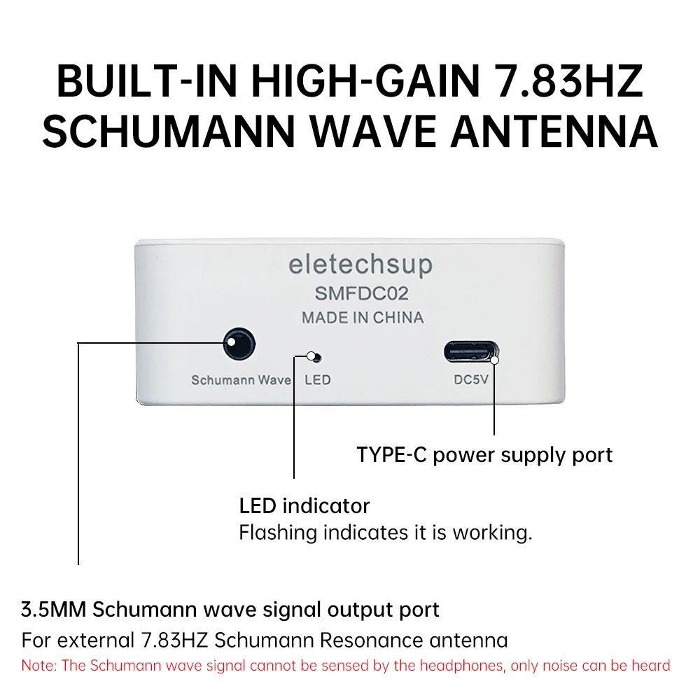 Ultra Low Frequency Schumann Wave Pulse Generator Signal Resonator