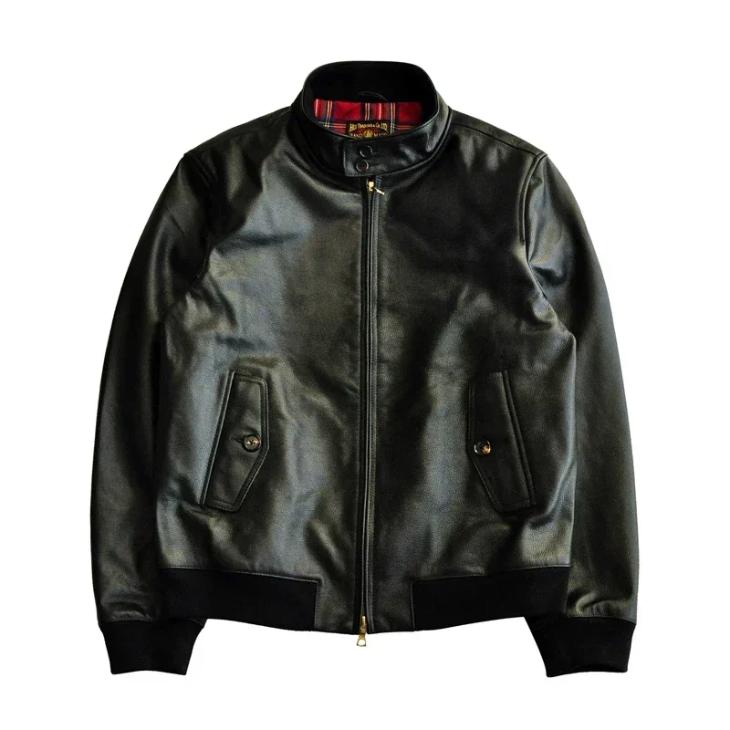 ジャケット・アウター CINOH LEATHER HARRINGTON JACKET A.PRESSE Leather Harrington Jacket 23AAP-01-03H (23AAP-01