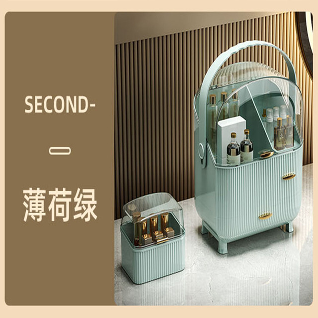 New Acrylic Transparent Cosmetic Storage Box Bathroom Makeup Storage jewelry organizer for cosmetics Box