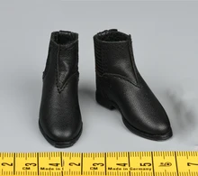 

Big Sales 1/6th DID D80153 German U-Boat Seaman General Erwin Black Solid Fashion Hollow Shoes Boot Model Can Suit 12inch Action
