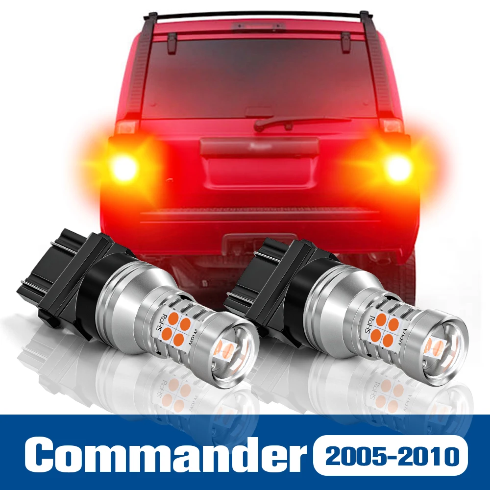 

2pcs LED Brake Light Blub Lamp Accessories Canbus For Jeep Commander XK XH 2005 2006 2007 2008 2009 2010