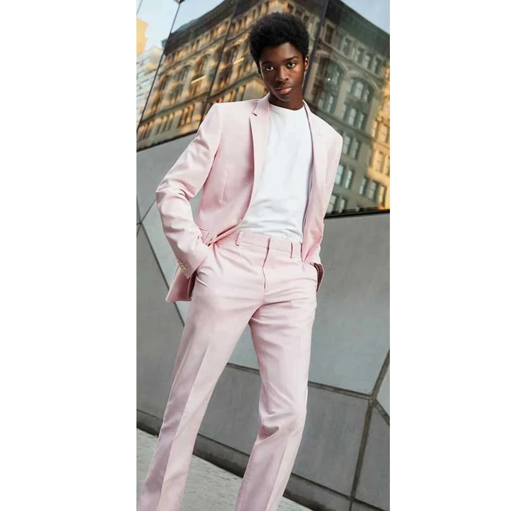 Formal Man Groom Wear Suits Slim Fit 