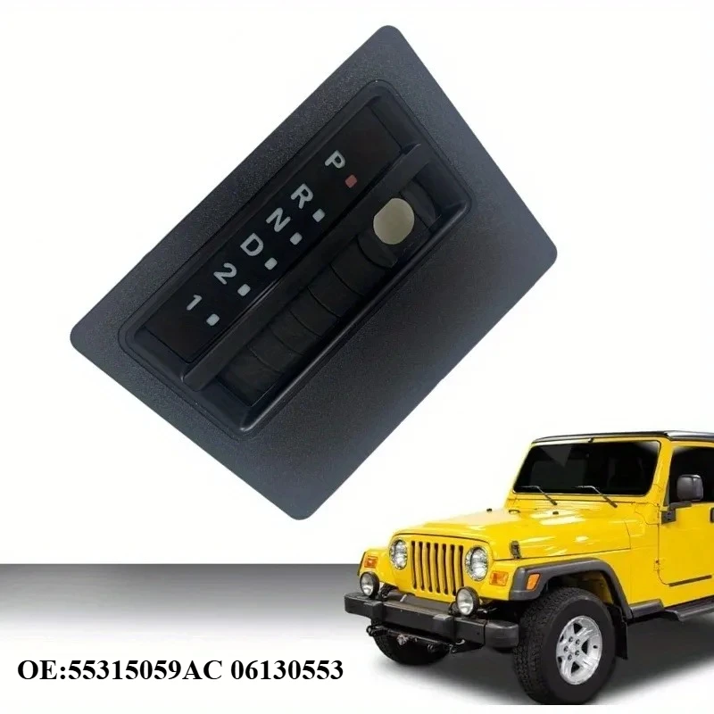 Auto Floor Shift Indicator Bezel Trim Console Fit For 97-06 Jeep