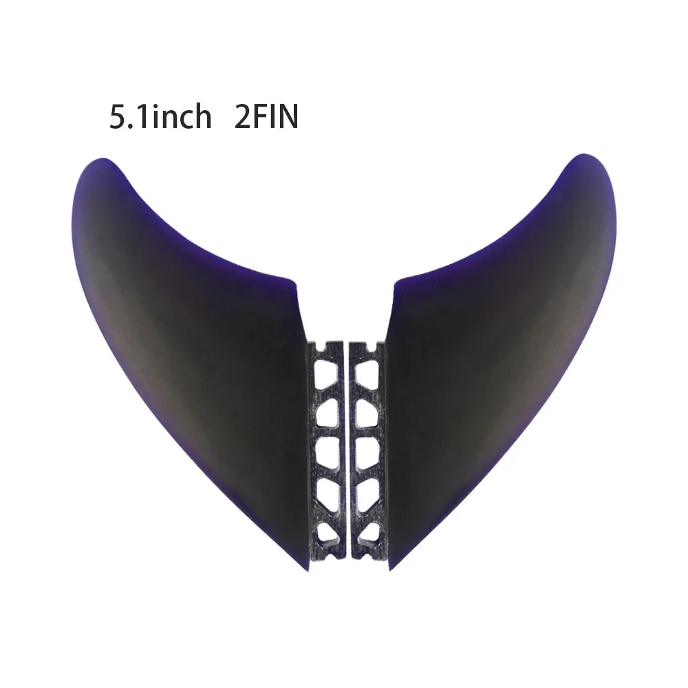 Surfboard Fin Future KEEL Twin fin Keel Fins Honeycomb Fiberglass Tri-color Longboard Surfboard & Top Surfing Perfor Fin surfboard fin