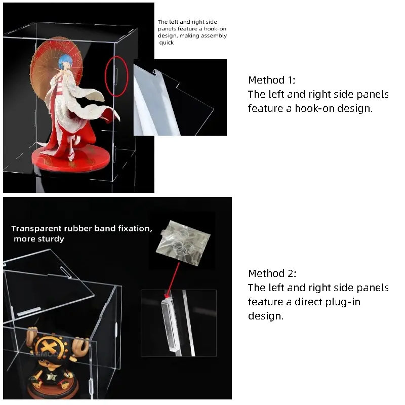 Acrylic Display Box for Lego Central Perk Showcase Friends Cafe 21319 Dustproof Clear Display Case (13.8x9.8x5.9inch/35×25×15cm) - Image 6
