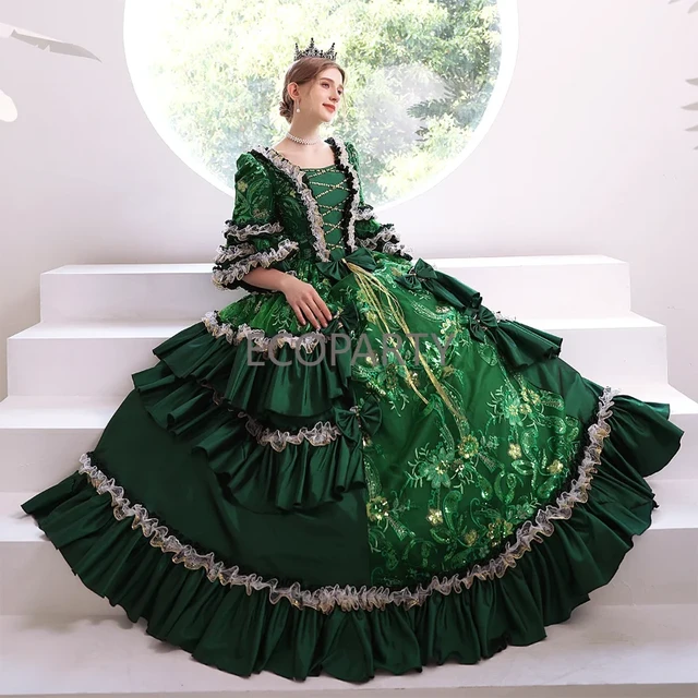 Retro Women's Medieval Victorian Dress Costume Party Renaissance Dress Ball  Gown | eBay