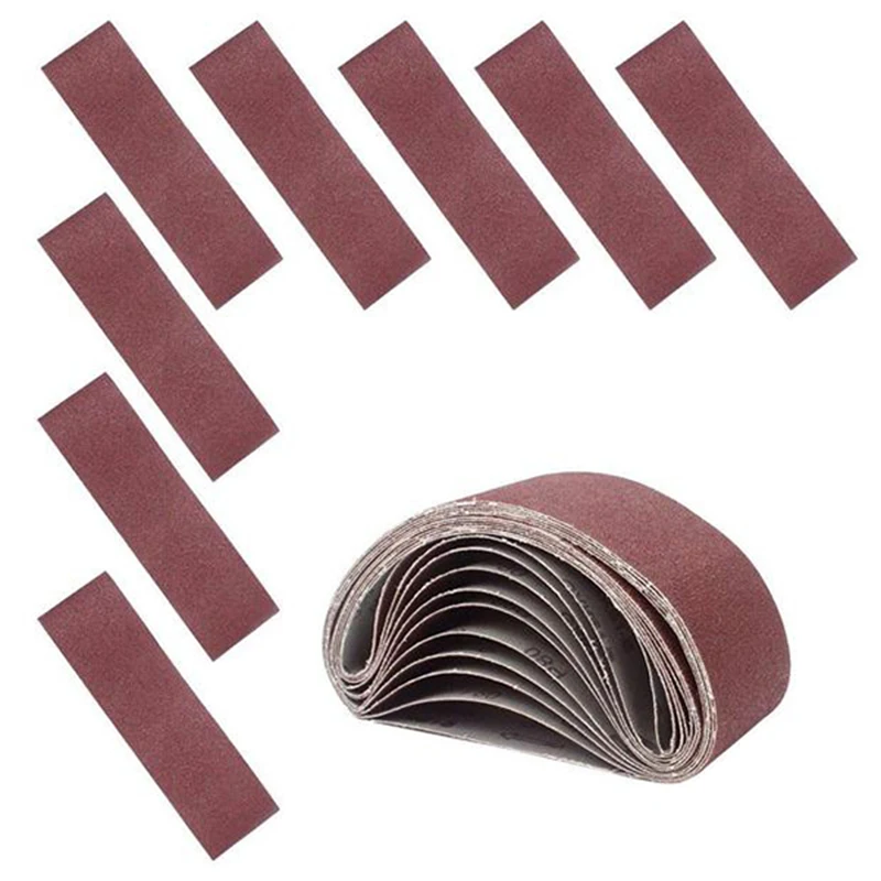 3 X 21 Inch Sanding Belts Aluminum Oxide Sanding Belt Premium Sandpaper