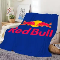 Hot R-Red B-BullS Skicomfort warm Soft Home Kids Lunch Blanket Suitable for Living Room Office Daily Travel Gifts 1