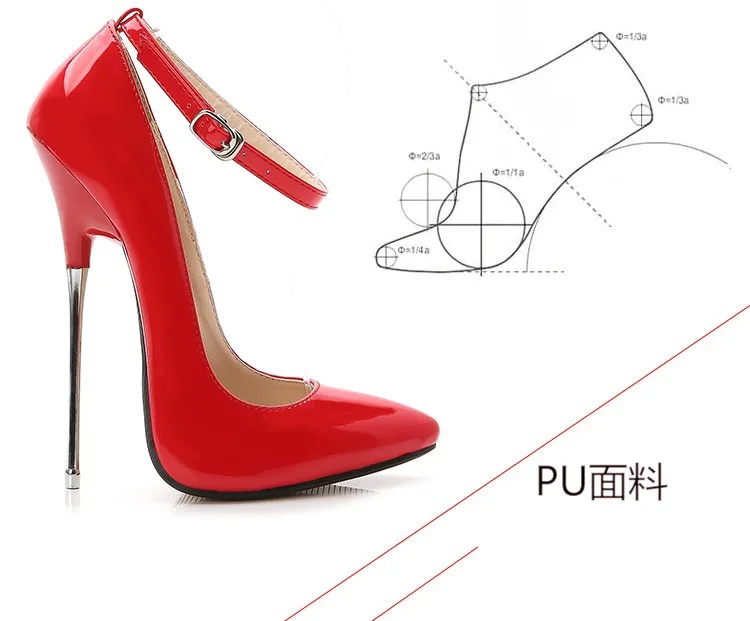 Heel height 16 cm