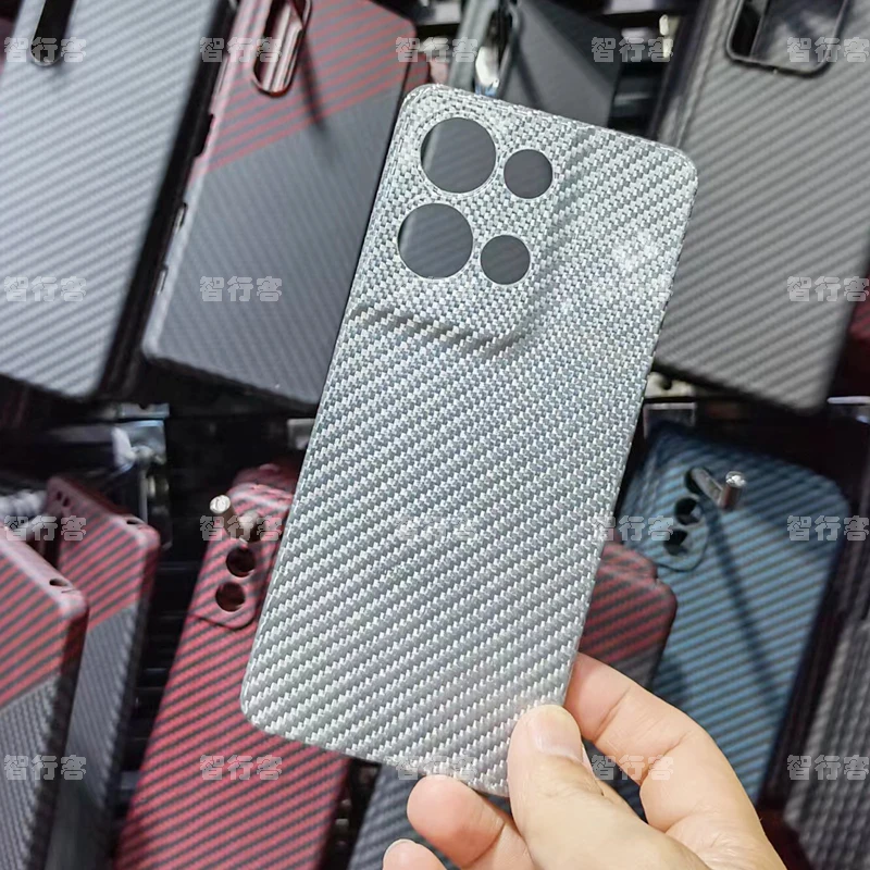 

iStore Carbon fiber phone case for OPPO reno 8Pro+ 5G thin and high-strength aramid fiber Business Protective cover
