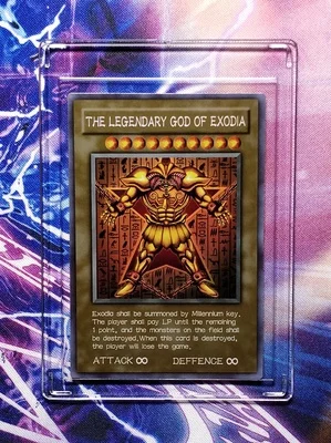 

Специальная продукция Yu Gi Oh для самостоятельной сборки, экзодия, запрещенная карта флеш-памяти с анимационной версией