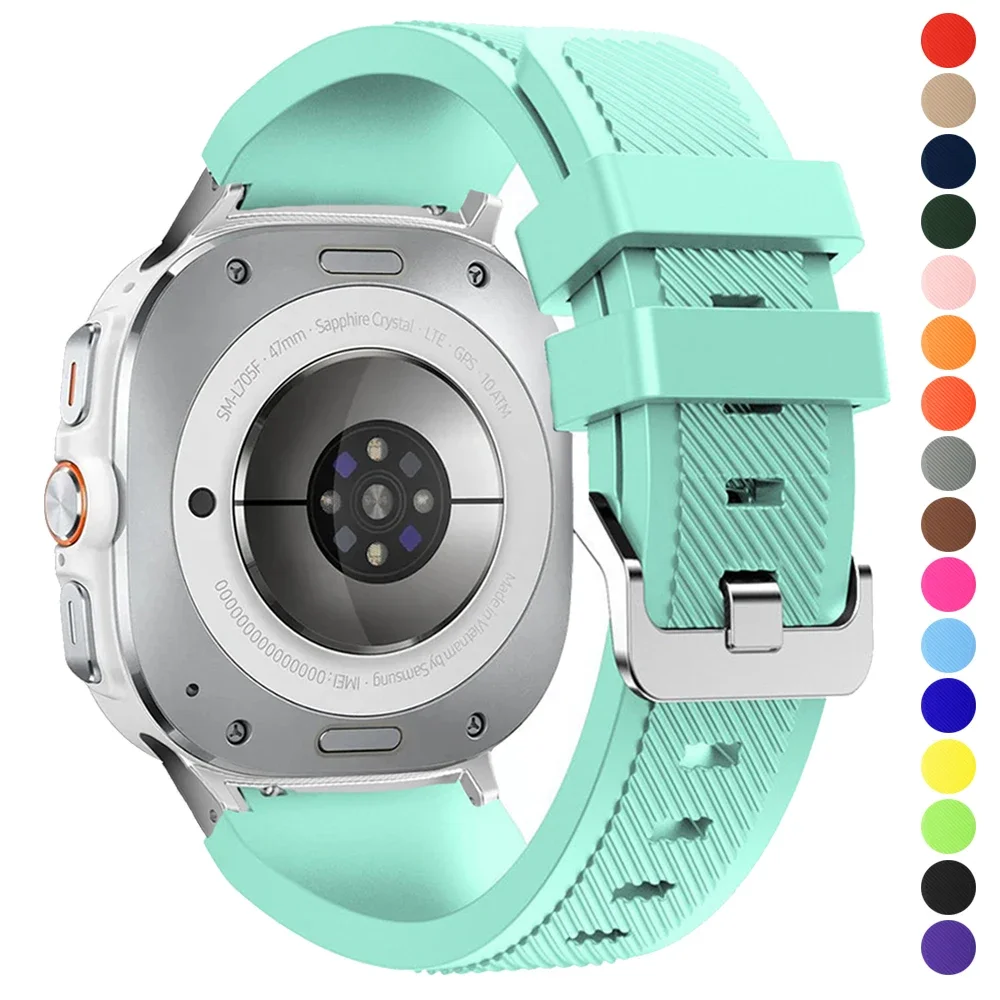Silicone Sport Strap for Smartwatch - Ultra 47mm Band Accessory