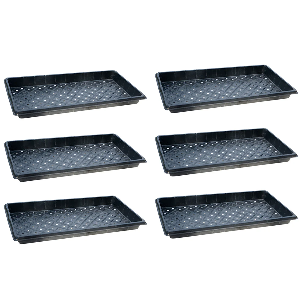 6Pcs Plant Germination Tray Growing Plate Plants Starter for Gardening Starting for Plant Germination Outdoor Living