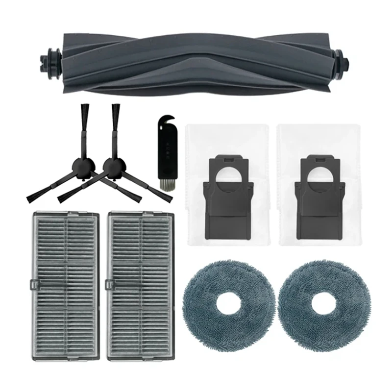 

Детали для робота Dreame X30 Pro Plus / X30 Pro Ultra, основная боковая щетка, HEPA фильтр, насадки для швабры, пылесборники