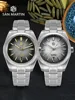 San Martin 36/39/42mm SN0144 JianZhan Dial Gada Watch Miyota 9015 Original Design Men Luxury Dress Automatic Mechanical Watches 2